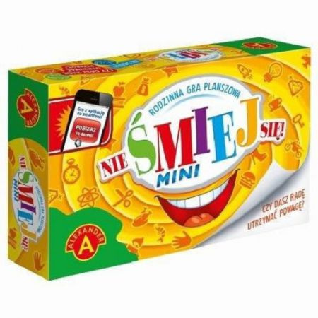 Gra nie śmiej się familijna mini Alexander