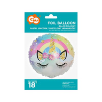 BALON FOLIA PASTEL JEDNOROŻEC 18'
