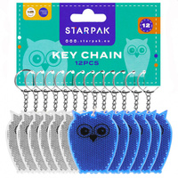 Brelok Odblaskowy Sowa 7cm Starpak