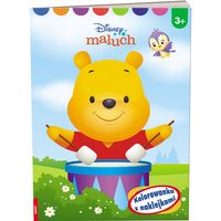 DISNEY MALUCH. KOLOROWANKA Z NAKLEJKAMI