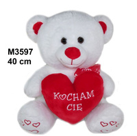 MIS 1 KOL 'KOCHAM CIE' 40CM SK 159298      WS