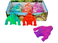 Gniotek z piaskiem, goryl, 11x9cm, display 12szt; 30x20x8,5cm, Box (3/620124 )