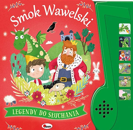 Książeczka LEGENDY DO SŁUCHANIA SMOK WAWELSKI
