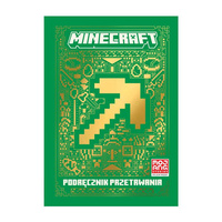 Książka Minecraft-  Podręcznik przetrwania.