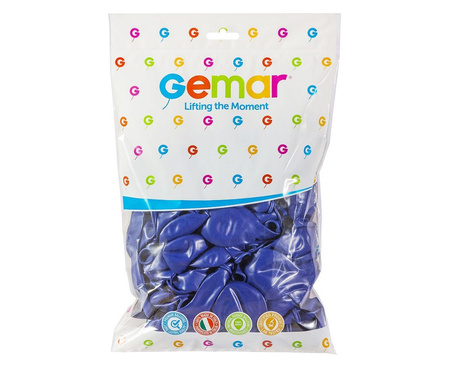 Balony G90 pastel 10' 26cm - granatowe 046/ 100 szt.