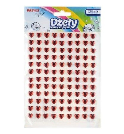 DŻETY SAMOPRZYLEPNE SERCA