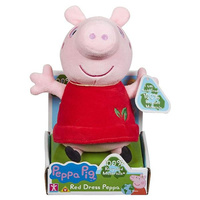 Peppa Pig Eko Plusz Czerwona Sukienka  20cm