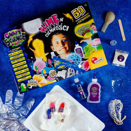 Lisciani Crazy Science - Slime w ciemności
