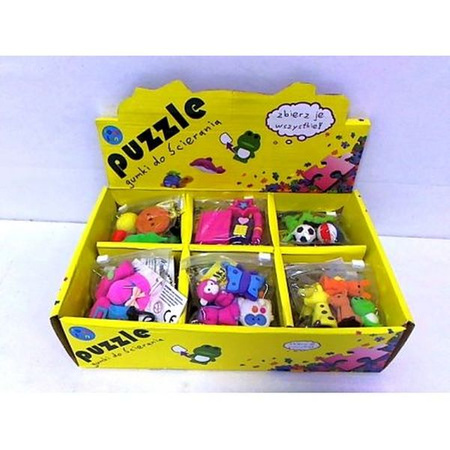 GUMKI PUZZLE 4sztuki