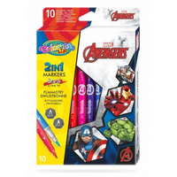 DISNEY KIDS COLORINO - FLAMASTRY DWUSTRONNE 10 KOL. /AVENGERS / /12/