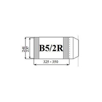 Okładka B5/2R D&D (wysokość 236 mm, szerokość 325/350 mm) ( paczka 25szt)
