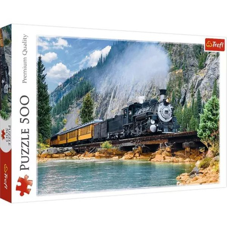 Trefl Puzzle 500 Górski Pociąg