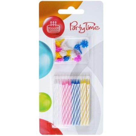 Świeczki urodzinowe (24 szt.)