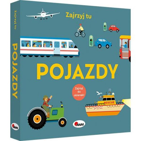 Książeczka ZAJRZYJ TU POJAZDY
