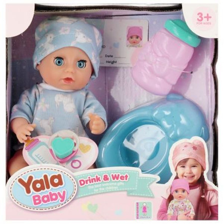 LALKA BOBAS 20CM+AKCESORIA 20X21X10 MC