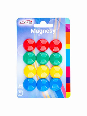 Magnesy MG-6059 2cm, 12szt blister