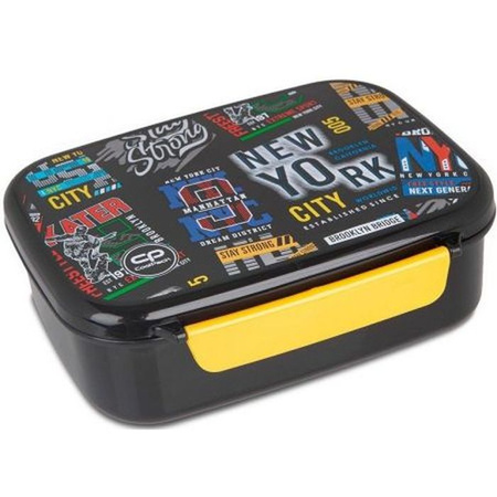 CoolPack Śniadaniówka z przegródką Foodyx Big City
