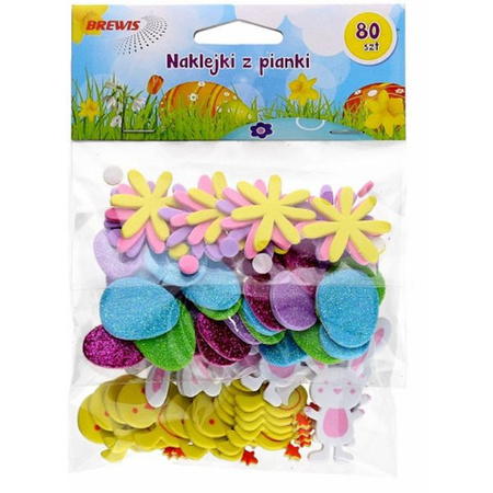 NAKLEJKI WLK 80SZT MIX