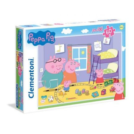 Puzzle 60 el. Maxi Peppa Pig Clementoni