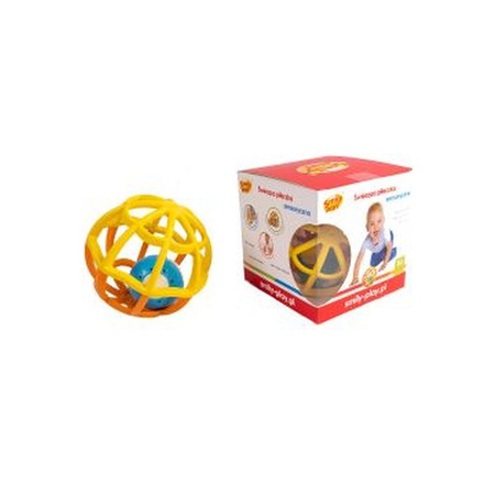 GRZECHOTKA MIĘKKA SILIKONOWA PIŁKA @