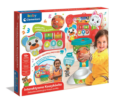 Koszykówka interaktywna Clementoni