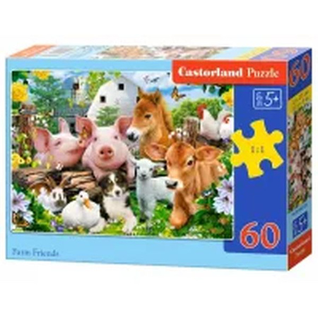 Castorland Puzzle 60 el. Farm Friends