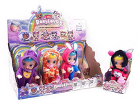 Lalka bobas z dzwiękiem w ubranku 13 cm