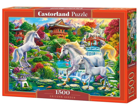 Castorland Puzzle 1500 el. Unicorn Garden