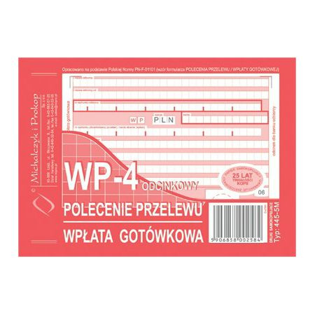 polecenie przel.a6 wpł got 4skł miękkie