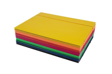 Teczka z gumką A4/25 kolorowa