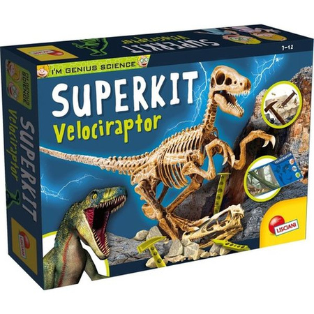 Mały Geniusz Superkit Velociraptor Lisciani