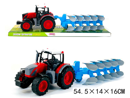 TRAKTOR Z MASZYNY ROLNICZY