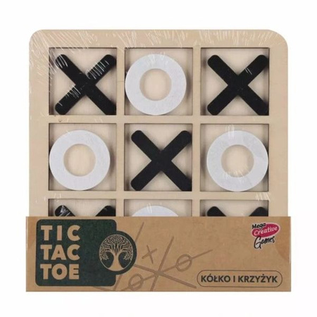 GRA KÓŁKO KRZYŻYK DREWNO 14X14 MIX3 MC WOOD