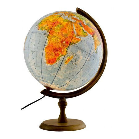 GLOBUS 320 POLIT-FIZYCZNY DREWNO NISKI