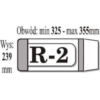 OKŁADKA REGULOWANA R-2 KSIĄŻKOWA