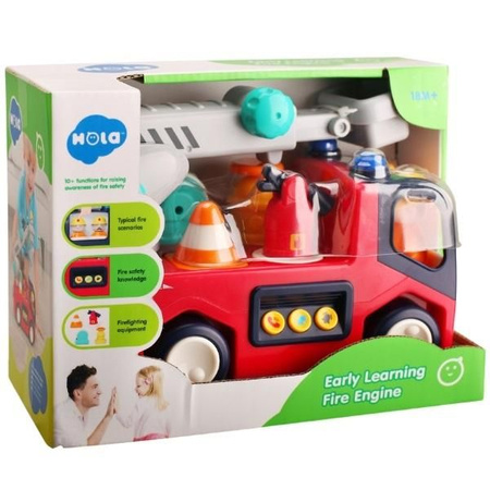 WÓZ STRAŻACKI Z MUZYKĄ I ŚWIATŁEM Hola