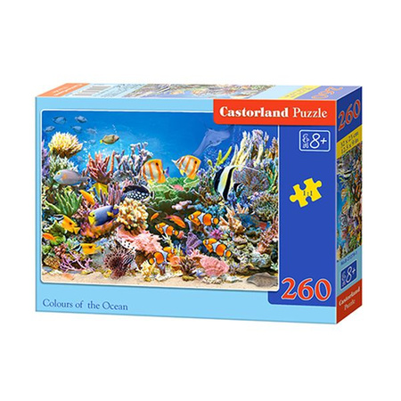 Castorland Puzzle  260 el.  Colours of the ocean