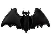 #BFK Balon foliowy Nietoperz, czarny 46x100 cm