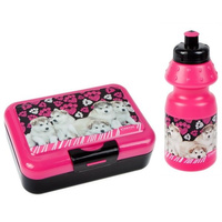 Zestaw Śniadaniówka + Bidon Pieski Starpak