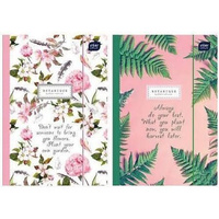 TECZKA Z GUMKĄ A4+ LUX UV BOTANIQUE