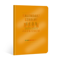 Kalpol.bis Kalendarz szkolny neon 2025/2026