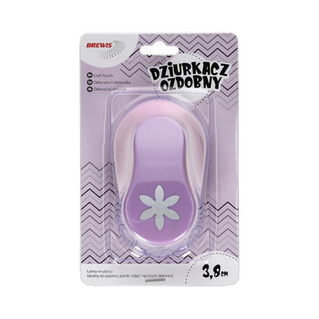 Dziurkacz ozdobny 3.8 cm D38-39 Kwiatek