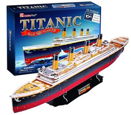 Puzzle 3D Titanic Cubic Fun