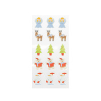 Naklejki - świąteczny mix