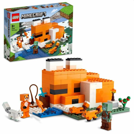 Klocki Lego Minecraft, 21178,  Siedlisko lisów,