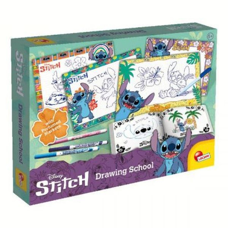 LISCIANI STITCH SZKOŁA RYSOWANIA Z PERFUMOWANYMI DŁUGOPISAMI