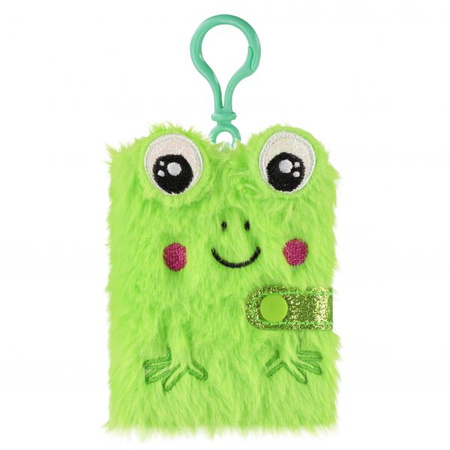 NOTES BRELOK PLUSZ ŻABA 70X90 STK