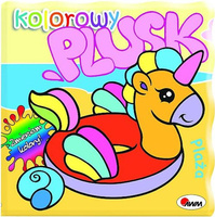 Książeczka kąpielowa KOLOROWY PLUSK PLAŻA NOWA
