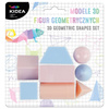 Kidea Modele 3D Figur geometrycznych w kolorach pastelowych