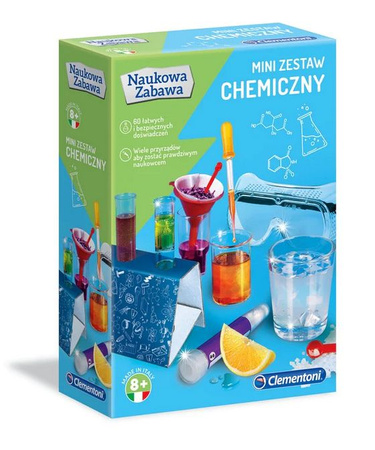 Clementoni Mini Zestaw Chemiczny Naukowa Zabawa